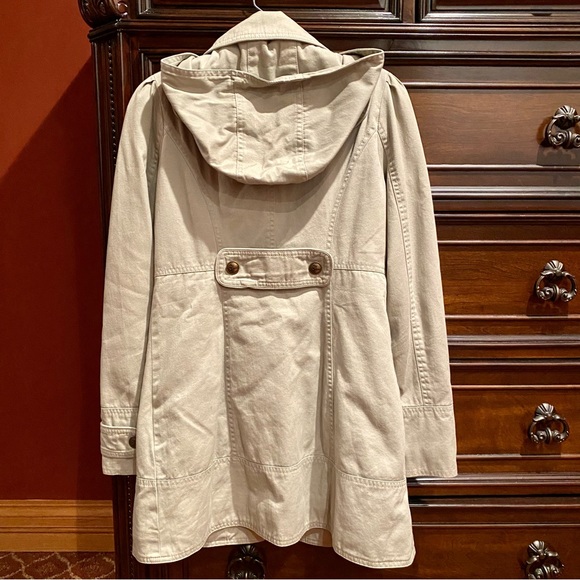 Guess Hooded Trench Coat | S - Picture 13 of 15